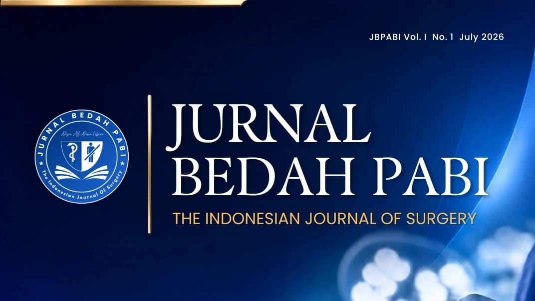 Inaugural Issue Jurnal Bedah PABI